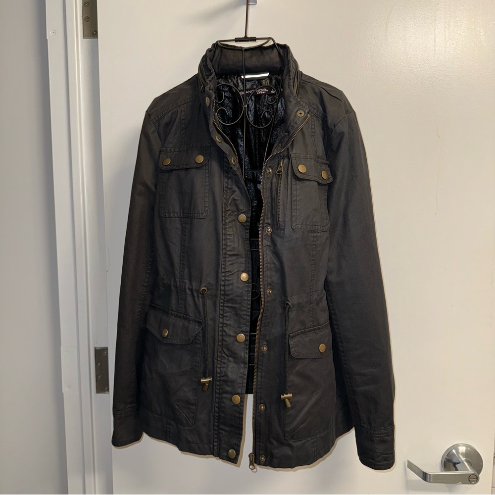 Blanc Noir Rain Jacket Black